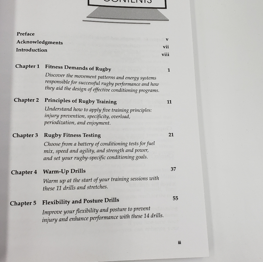 3/$12 Complete Conditioning For Rugby Book - Picture 4 of 9